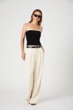 Azra Twill Corset Strappy Top - Image 2